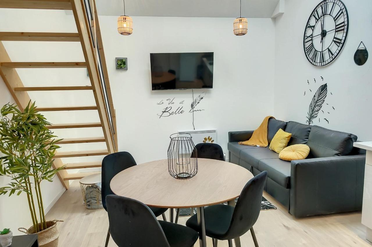 Sublime Appart Renove Duplex Centre Ville 4Pers Wifi Saint-Quentin (Aisne) Exterior foto
